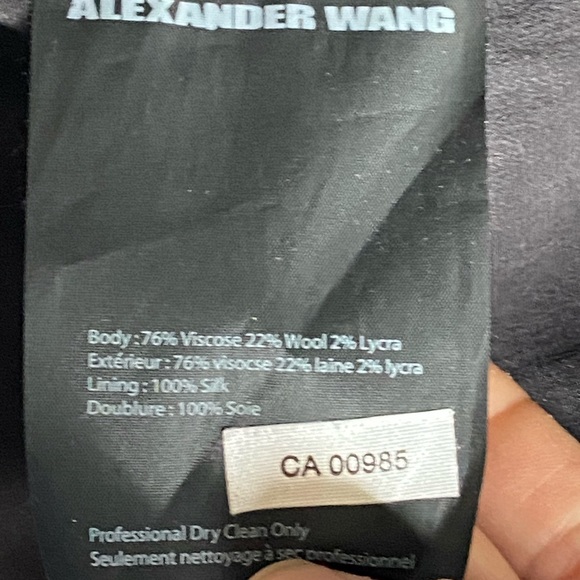 Alexander wang vest blazer size 2 - Picture 3 of 3